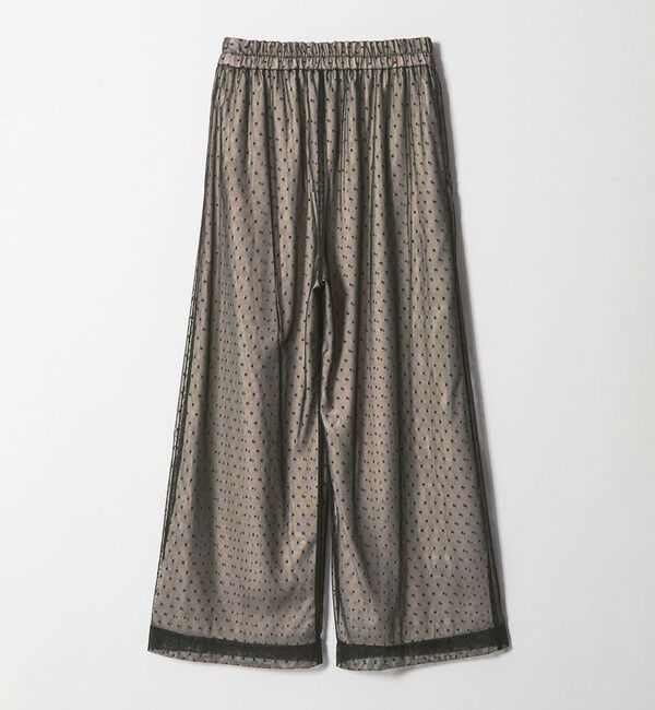 EMMEL REFINES「＜EMMEL REFINES＞EM ドットチュール レイヤー パンツ」|チノ|