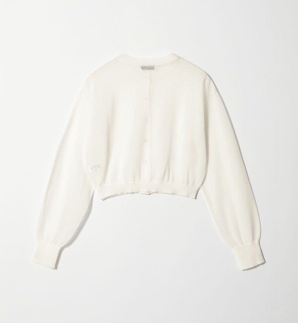 EMMEL REFINES「＜EMMEL REFINES＞EM HW FILMY シアー クルーネック カーディガン」|カーディガン|