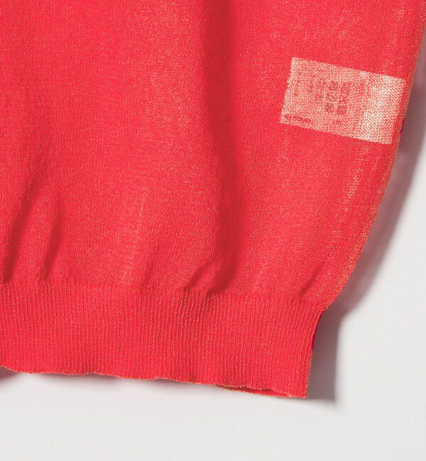 EMMEL REFINES「＜EMMEL REFINES＞EM HW FILMY シアー クルーネック カーディガン」|カーディガン|