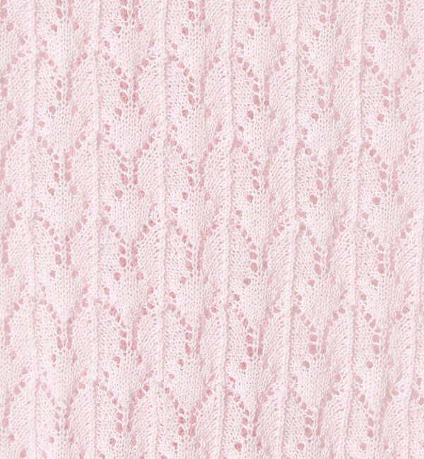 EMMEL REFINES「＜EMMEL REFINES＞EM HW スカシアミ ショートスリーブ ニット」|ニット・セーター|