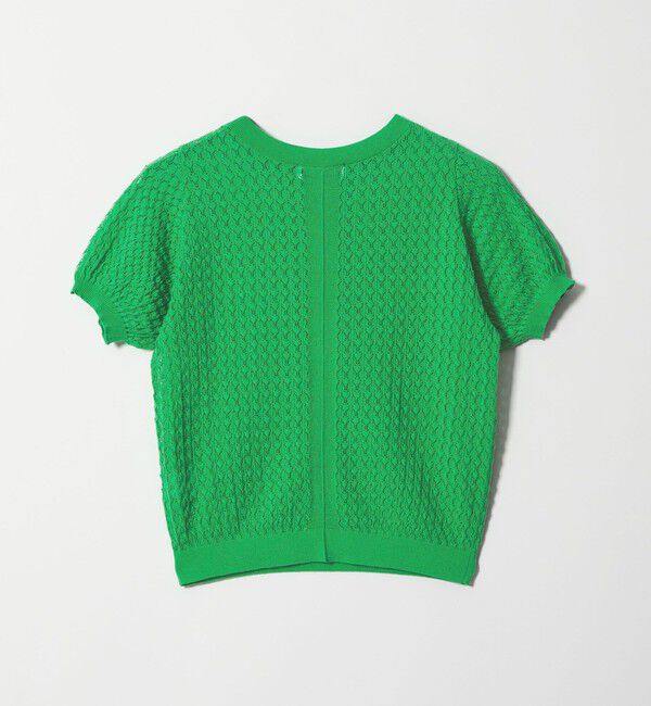 EMMEL REFINES「＜EMMEL REFINES＞EM HW スカシアミ ショートスリーブ ニット」|ニット・セーター|