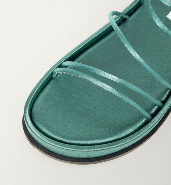 EMMEL REFINES「＜EMMEL REFINES＞EM サテンチューブ フラット サンダル」|サンダル|