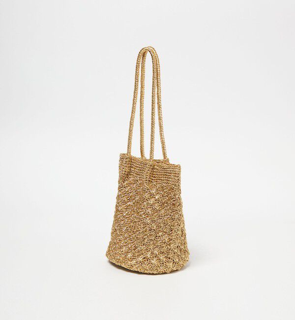 UNITED ARROWS green label relaxing「メタリックヤーンレーシー トートバッグ / ショルダーバッグ」|ショルダー・メッセンジャー|