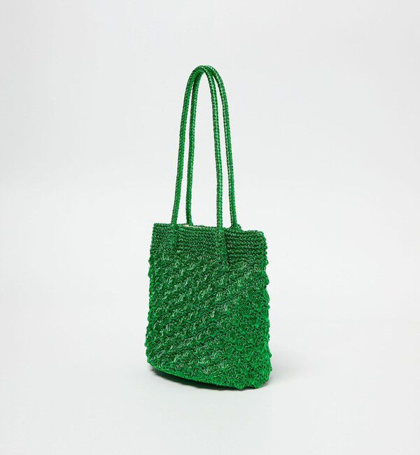 UNITED ARROWS green label relaxing「メタリックヤーンレーシー トートバッグ / ショルダーバッグ」|ショルダー・メッセンジャー|