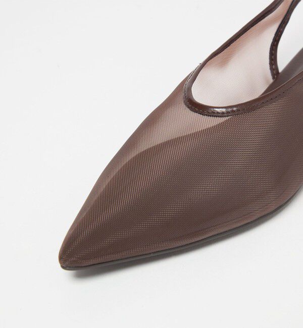 UNITED ARROWS green label relaxing「ポインテッド チュール スリングバックシューズ / サンダル / パンプス」|スニーカー|