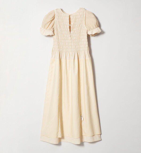 EMMEL REFINES「＜EMMEL REFINES＞EM ストライプ シャーリング フレア ワンピース」|ワンピース|