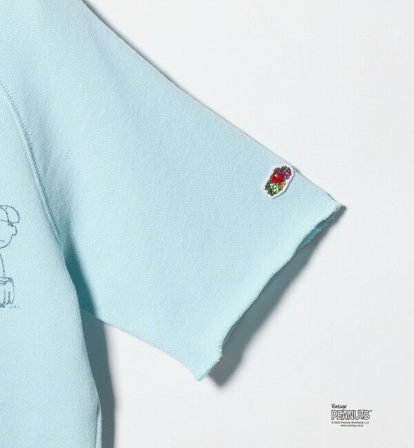 UNITED ARROWS green label relaxing「＜FRUIT OF THE LOOM&times;PEANUTS＞スウェット 5分袖 / キッズ  110cm-130cm」|Tシャツ・カットソー|