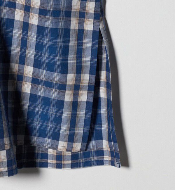 BEAUTY&YOUTH UNITED ARROWS「コットン チェック オーバーサイズ シャツ」|シャツ・ブラウス|