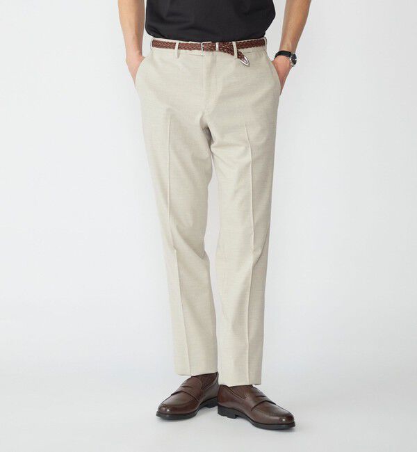 SHIPS「SHIPS: INFITEX 2WAYストレッチ スラックス」|スラックス|ベージュ系