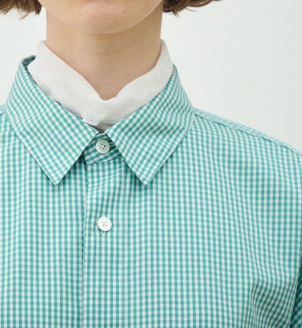 MACPHEE「コットンポプリン レギュラーカラーシャツ」|シャツ・ブラウス|
