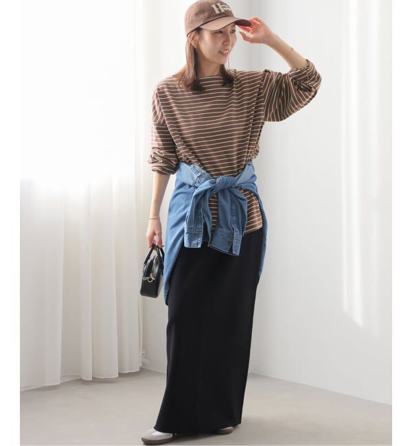 JOURNAL STANDARD relume「ONE DAYロゴボーダープルオーバー」|Tシャツ・カットソー|