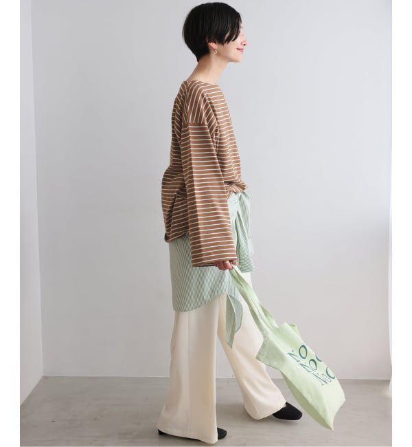 JOURNAL STANDARD relume「ONE DAYロゴボーダープルオーバー」|Tシャツ・カットソー|