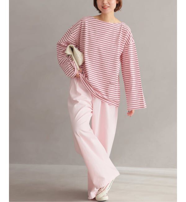 JOURNAL STANDARD relume「ONE DAYロゴボーダープルオーバー」|Tシャツ・カットソー|