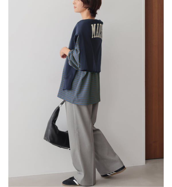 JOURNAL STANDARD relume「ONE DAYロゴボーダープルオーバー」|Tシャツ・カットソー|