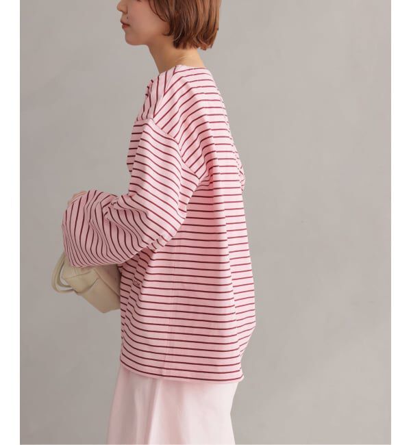 JOURNAL STANDARD relume「ONE DAYロゴボーダープルオーバー」|Tシャツ・カットソー|