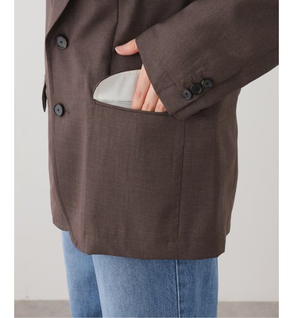 journal standard L'essage「【JANE SMITH/ジェーンスミス】WASHABLE WOOL TROPICAL OVERSI：ジャケット」|テーラードジャケット|