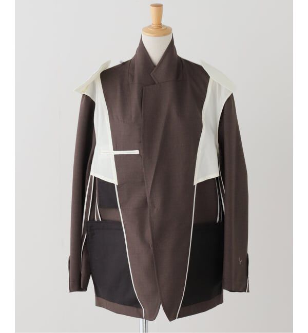 journal standard L'essage「【JANE SMITH/ジェーンスミス】WASHABLE WOOL TROPICAL OVERSI：ジャケット」|テーラードジャケット|