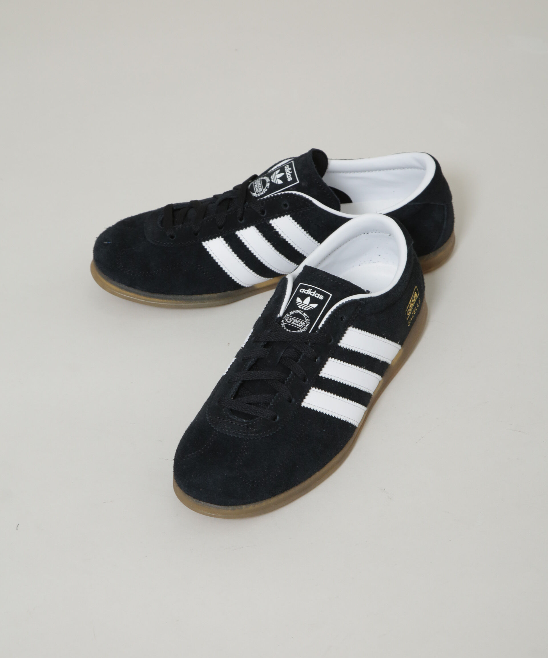 nano･universe「adidas/GAZELLE LO PRO W」|スニーカー|ブラック