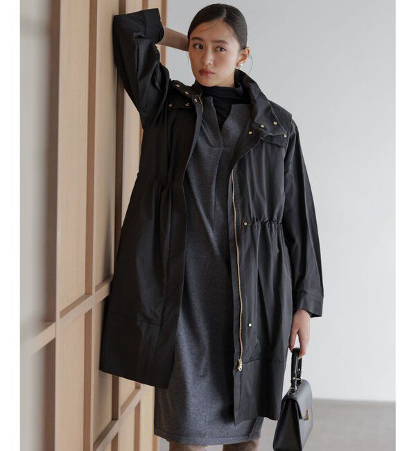 組曲「【WEB限定】中綿ライナー付き モッズコート」|その他|ブラック系