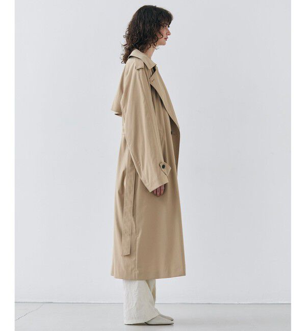 BEIGE,「IBERIS / オーバーサイズトレンチコート」|トレンチコート|