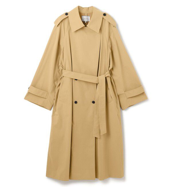 BEIGE,「IBERIS / オーバーサイズトレンチコート」|トレンチコート|
