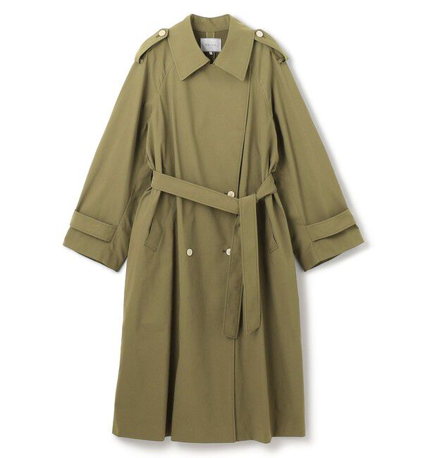 BEIGE,「IBERIS / オーバーサイズトレンチコート」|トレンチコート|