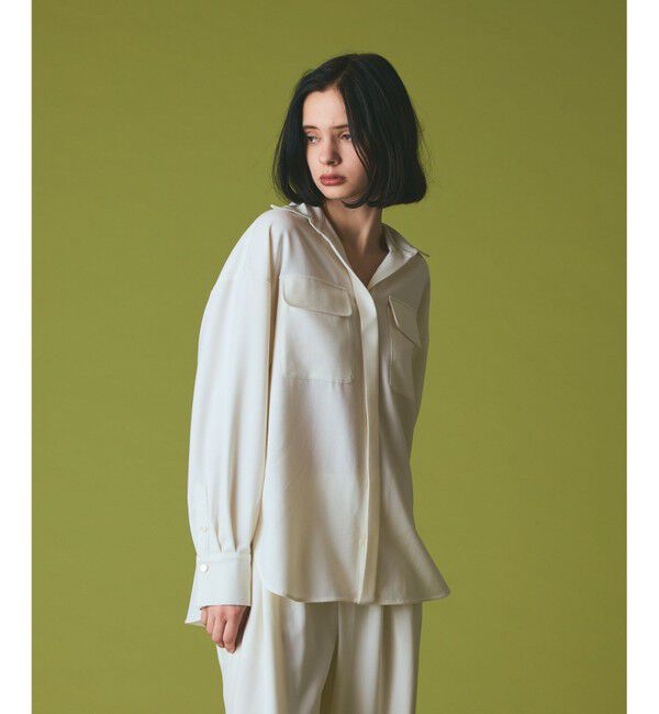 Grace Class「ウールミリタリーシャツ」|シャツ・ブラウス|