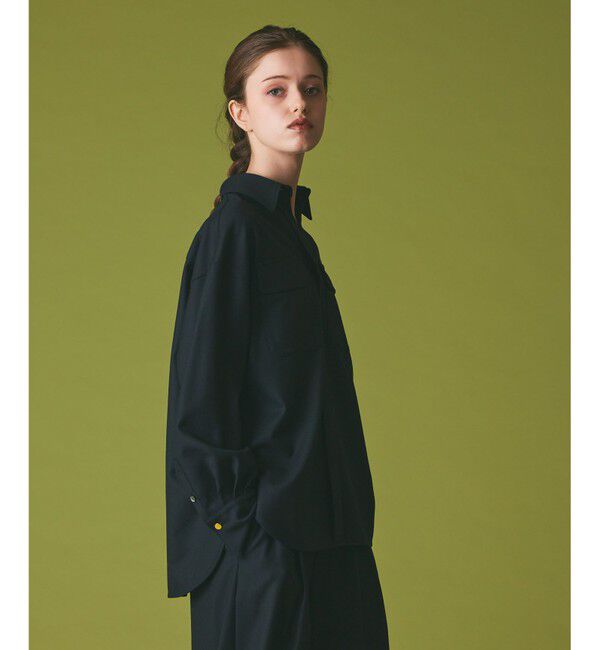 Grace Class「ウールミリタリーシャツ」|シャツ・ブラウス|