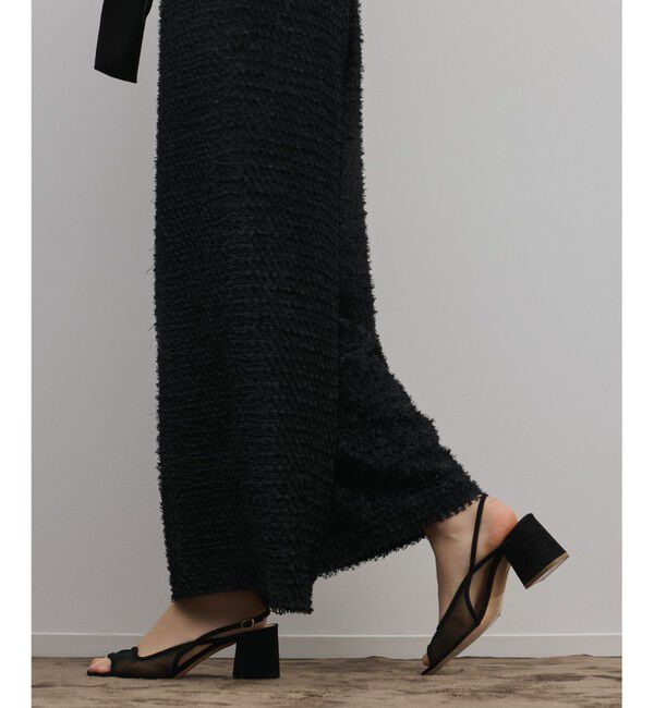 GRACE CONTINENTAL「カットジャガードサロペット」|オールインワン|