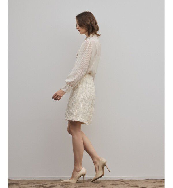 GRACE CONTINENTAL「ストライプボウブラウス」|シャツ・ブラウス|