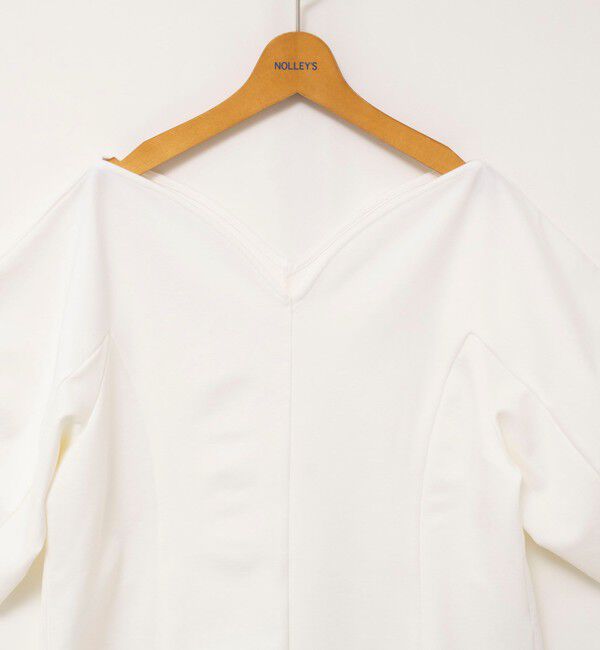 NOLLEY'S「【WEB限定】ウォッシャブルハートネックカットソー」|Tシャツ・カットソー|