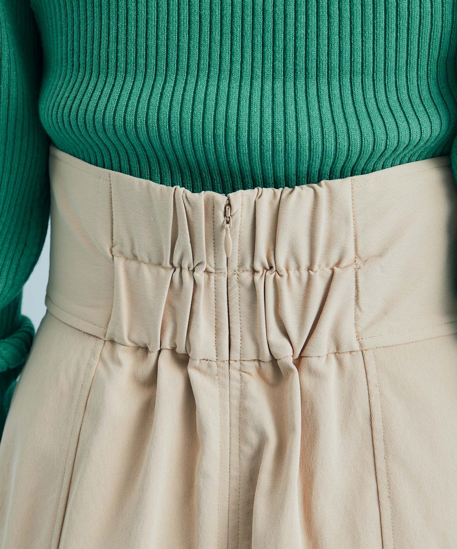 VIS「【一部カラー公式サイト・直営店舗限定】【星玲奈さんコラボ】コットンライクハイウエストマーメイドスカー」|スカート|