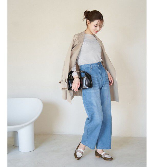 Rope&rsquo;Picnic「【ウエスト革命デニム】ウエストシェイプカービーデニム」|デニム|