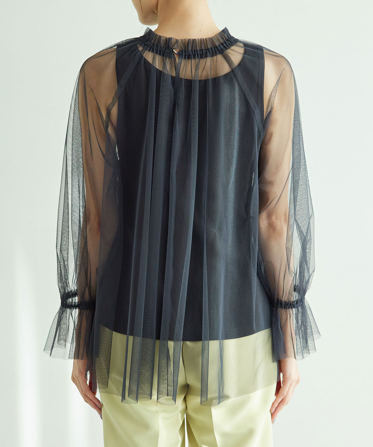 Rope&rsquo;Picnic「チュールトップス」|シャツ・ブラウス|