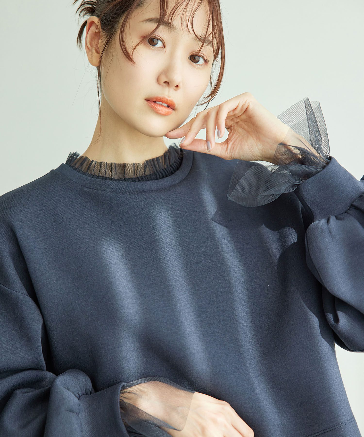 Rope&rsquo;Picnic「チュールトップス」|シャツ・ブラウス|