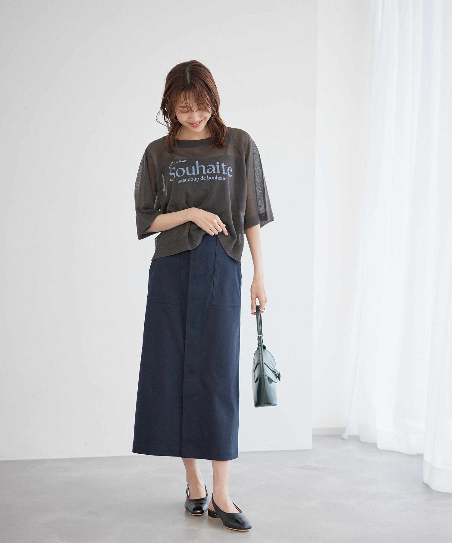 Rope&rsquo;Picnic「ミリタリーベイカースカート/防汚加工」|スカート|