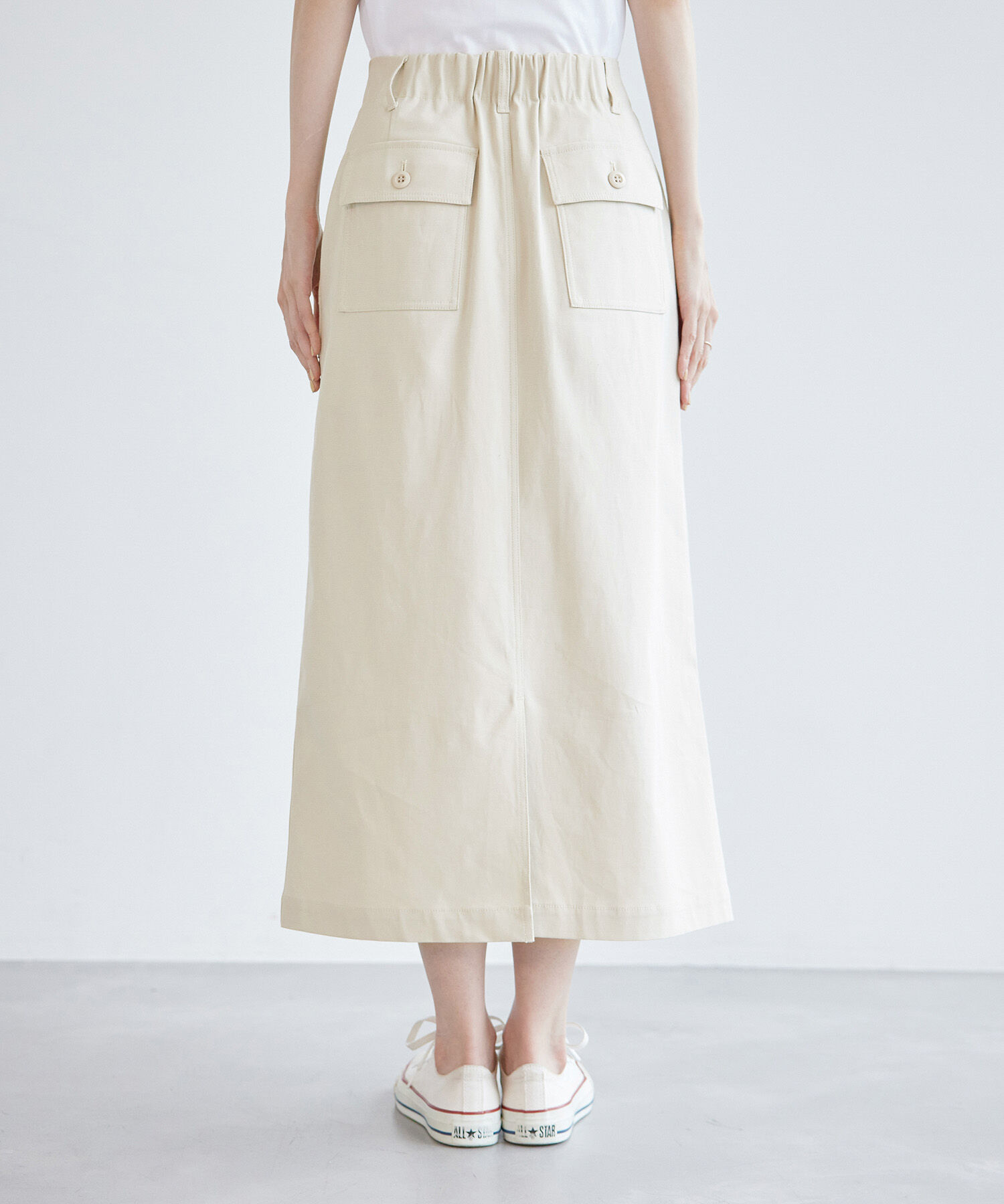 Rope&rsquo;Picnic「ミリタリーベイカースカート/防汚加工」|スカート|