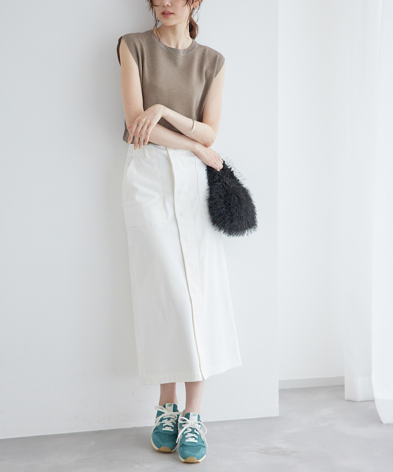 Rope&rsquo;Picnic「ミリタリーベイカースカート/防汚加工」|スカート|