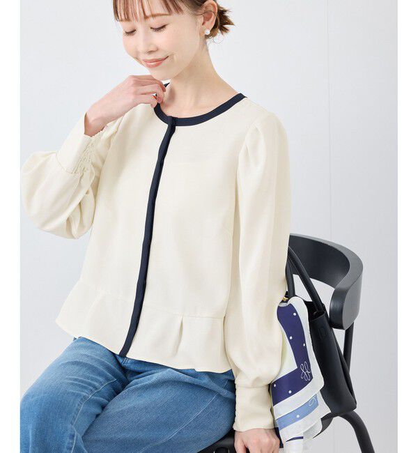 Rope&rsquo;Picnic「羽織りとしても着られるブラウス」|シャツ・ブラウス|
