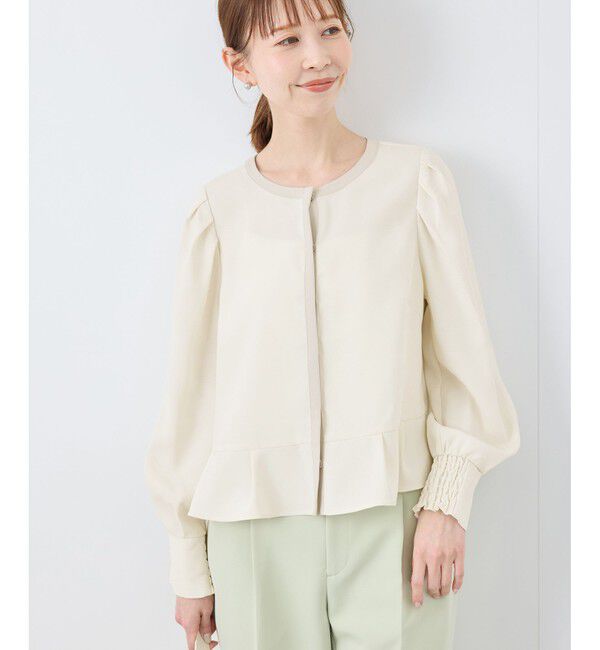 Rope&rsquo;Picnic「羽織りとしても着られるブラウス」|シャツ・ブラウス|シロサブ