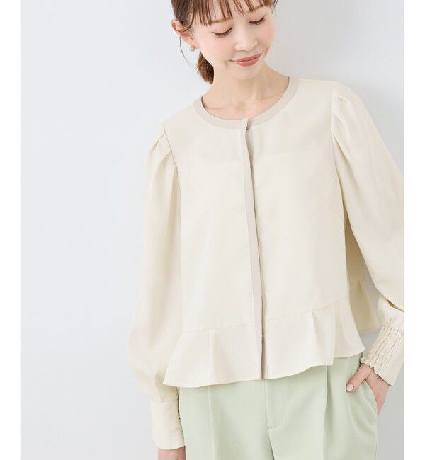 Rope&rsquo;Picnic「羽織りとしても着られるブラウス」|シャツ・ブラウス|