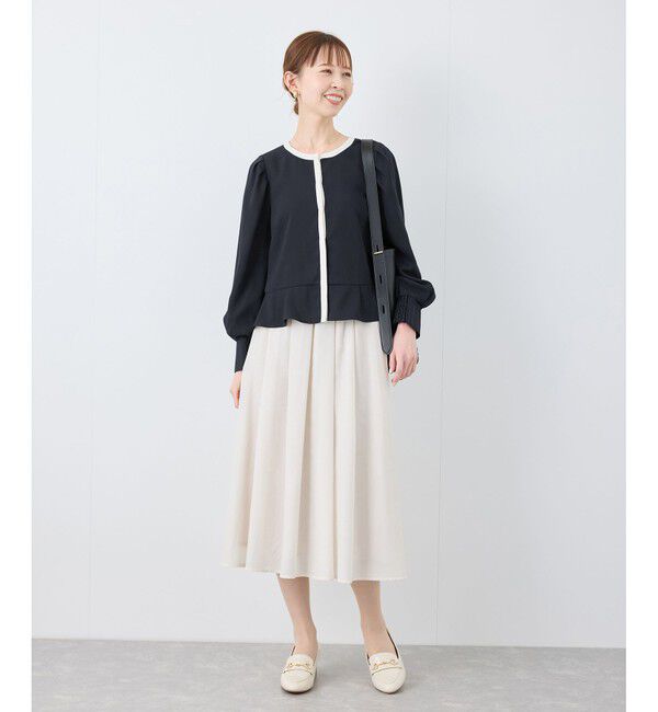 Rope&rsquo;Picnic「羽織りとしても着られるブラウス」|シャツ・ブラウス|