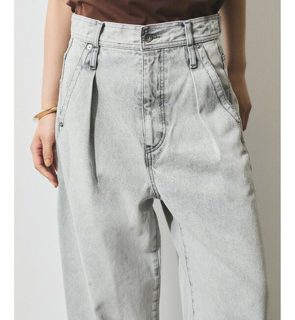 ADAM ET ROPE'「【WEB限定】ディープライズワイドデニム」|デニム|