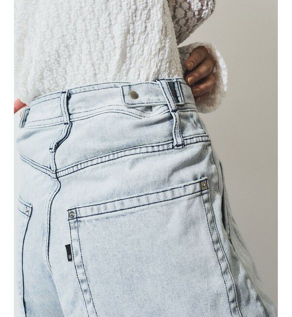 ADAM ET ROPE'「【WEB限定】ディープライズワイドデニム」|デニム|