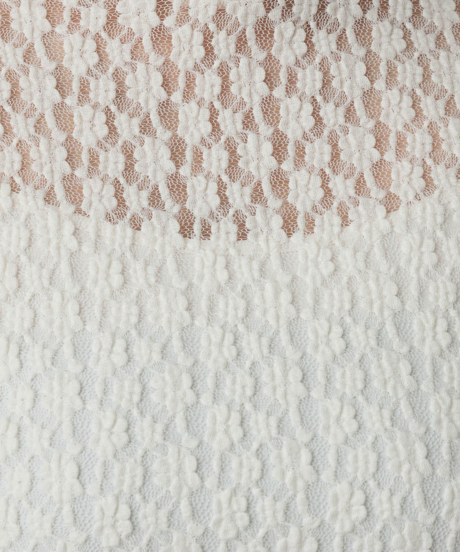 A part by 「ハイネックレースカットプルオーバー_長袖」|Tシャツ・カットソー|