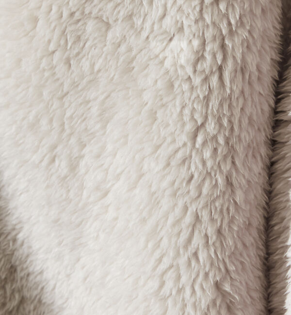 ABAHOUSE「【KELTY / ケルティ】別注 ノーカラー フリース ボア オーバーサイズ ブ」|ブルゾン・スタジャン|