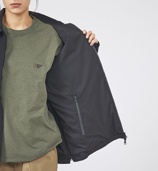 ABAHOUSE「【TAION / タイオン】NON DOWN REVERSIBLE VET BL」|ブルゾン・スタジャン|