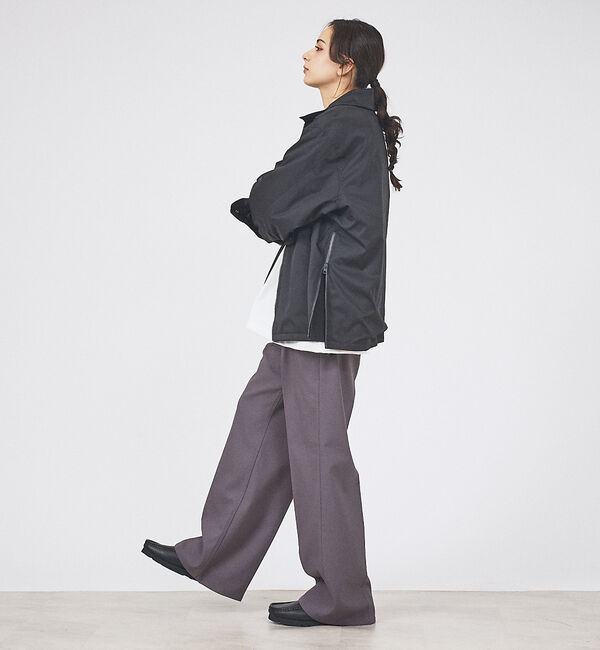 ABAHOUSE「【TAION / タイオン】NON DOWN REVERSIBLE VET BL」|ブルゾン・スタジャン|