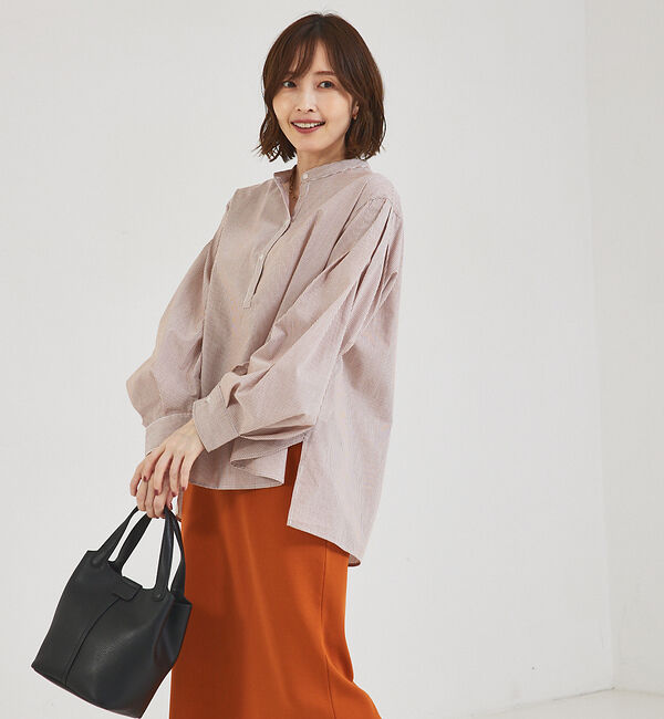 abahouse mavie「2WAYボウタイスキッパーシャツ」|シャツ・ブラウス|