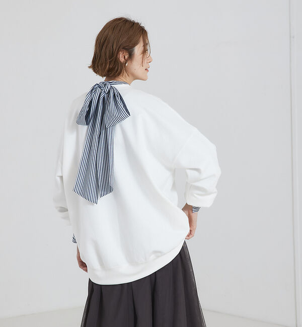 abahouse mavie「2WAYボウタイスキッパーシャツ」|シャツ・ブラウス|